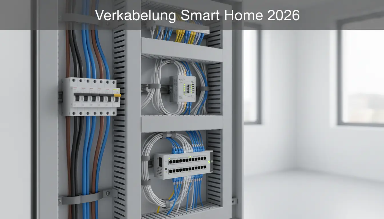 Verkabelung Smart Home 2026: Was gehört dazu?